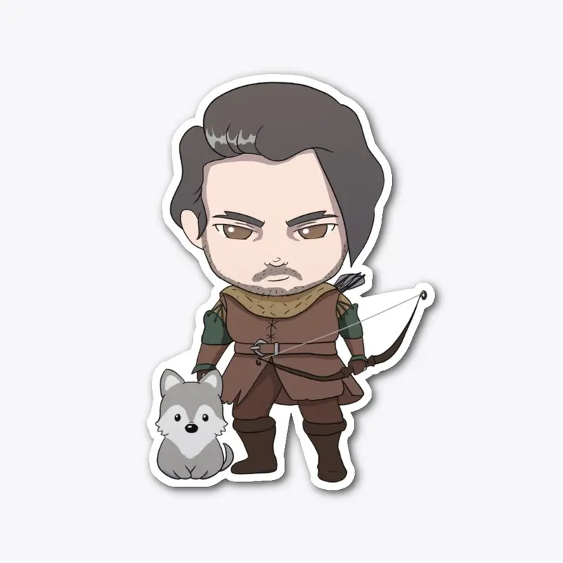 Ranger Wolf & Pet Sticker