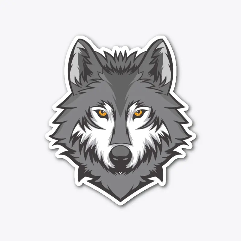 Wolf Sticker