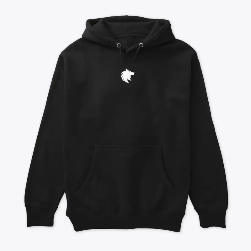 PREMIUM Hoodie Wolf Logo Front